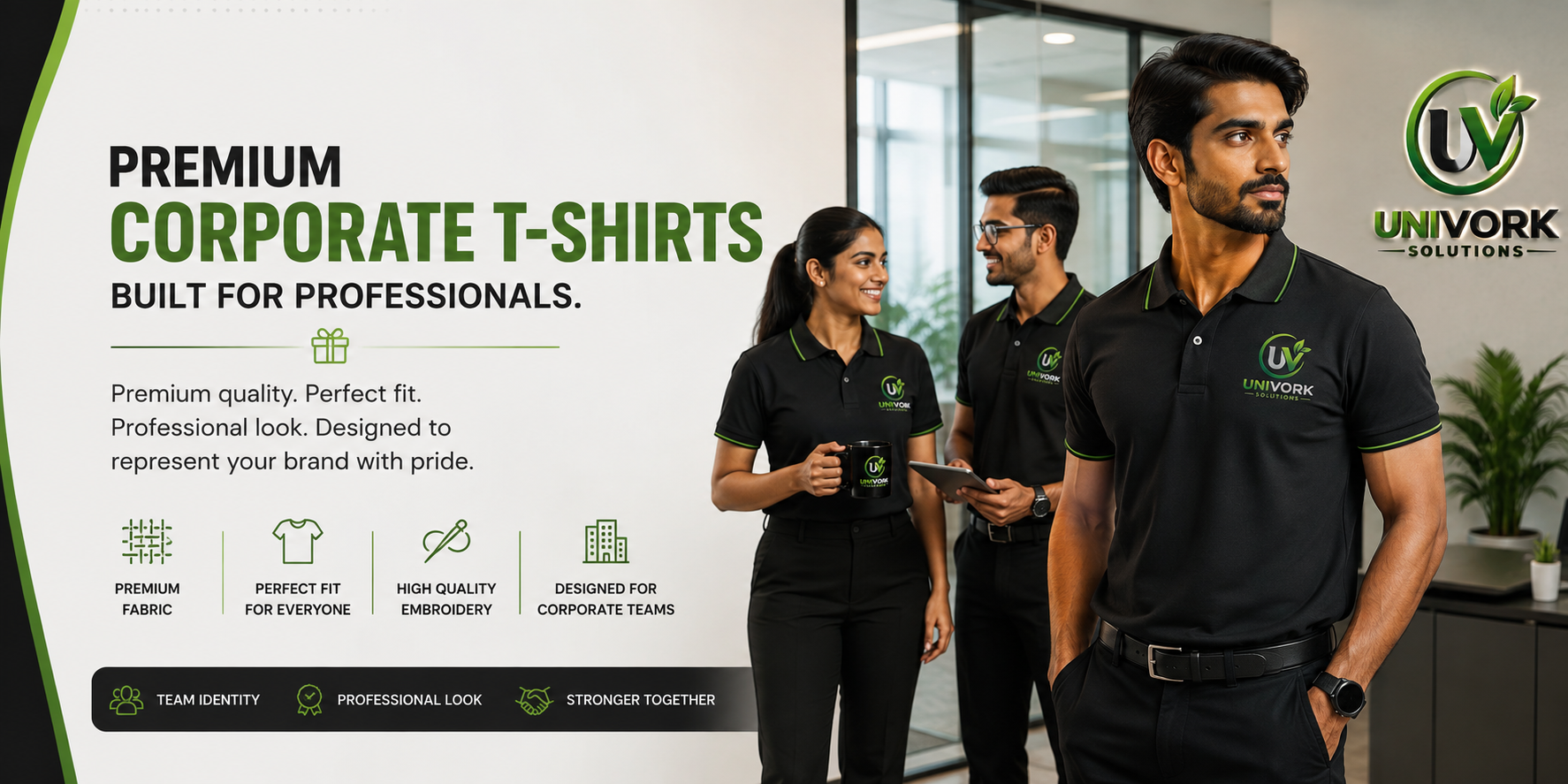 Premium Corporate T-Shirts for Teams